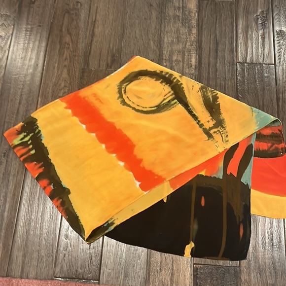 zwear Accessories - Vibrant Crepe de Chine Silk Scarf